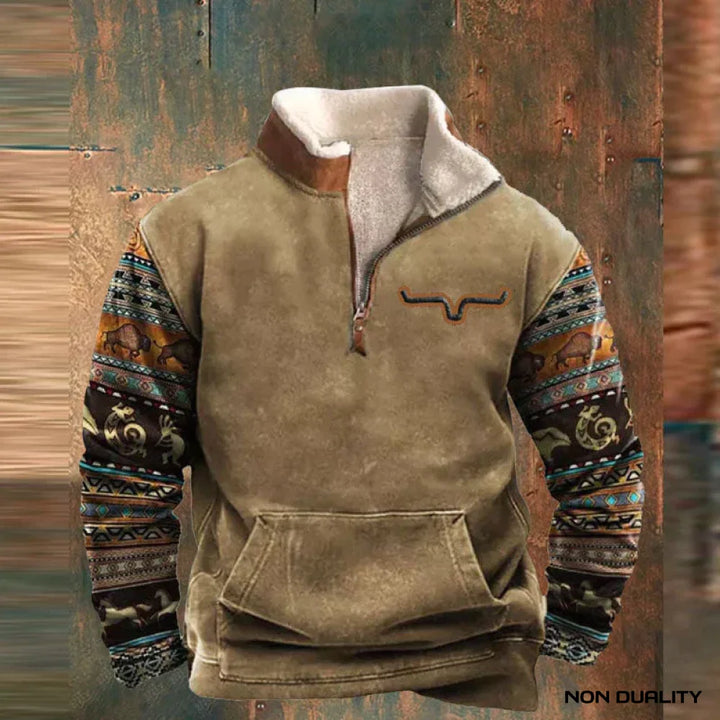 Non Duality | Western Fleece Pullover