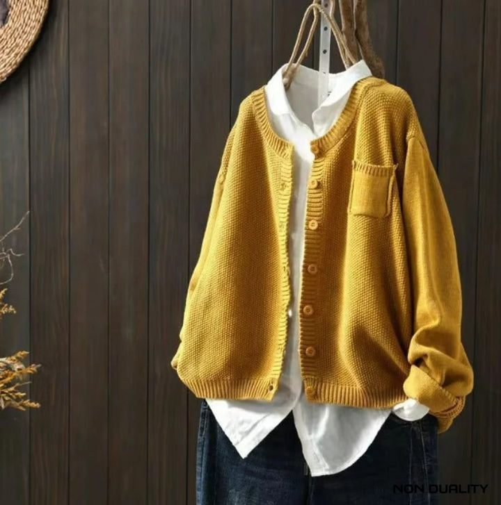 Non Duality | Fresh Knit Cardigan Yellow (Almost Sold Out) / S