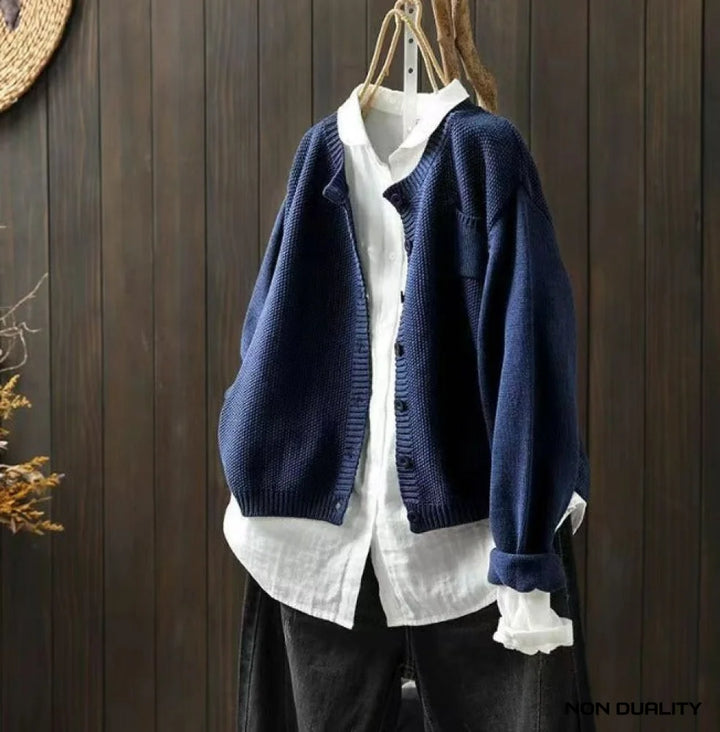 Non Duality | Fresh Knit Cardigan Blue / S