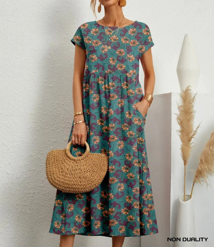 Non Duality | Boho Daisy Blauw / S