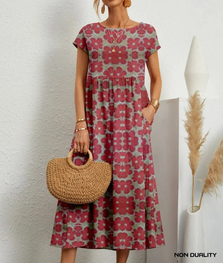 Non Duality | Boho Daisy Rood / S