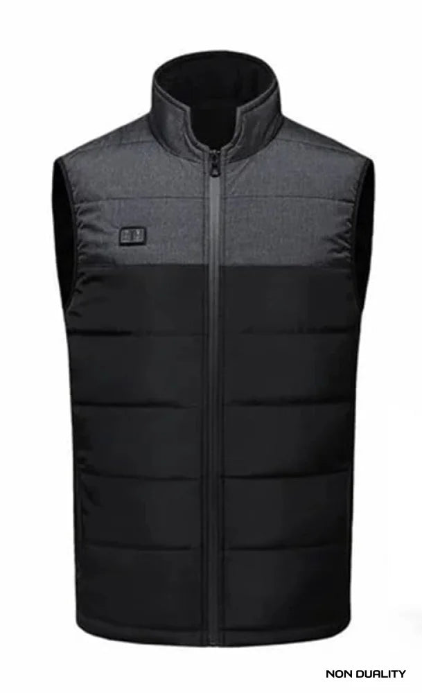 Non Duality | Heated Thermal Vest Black / Grey S