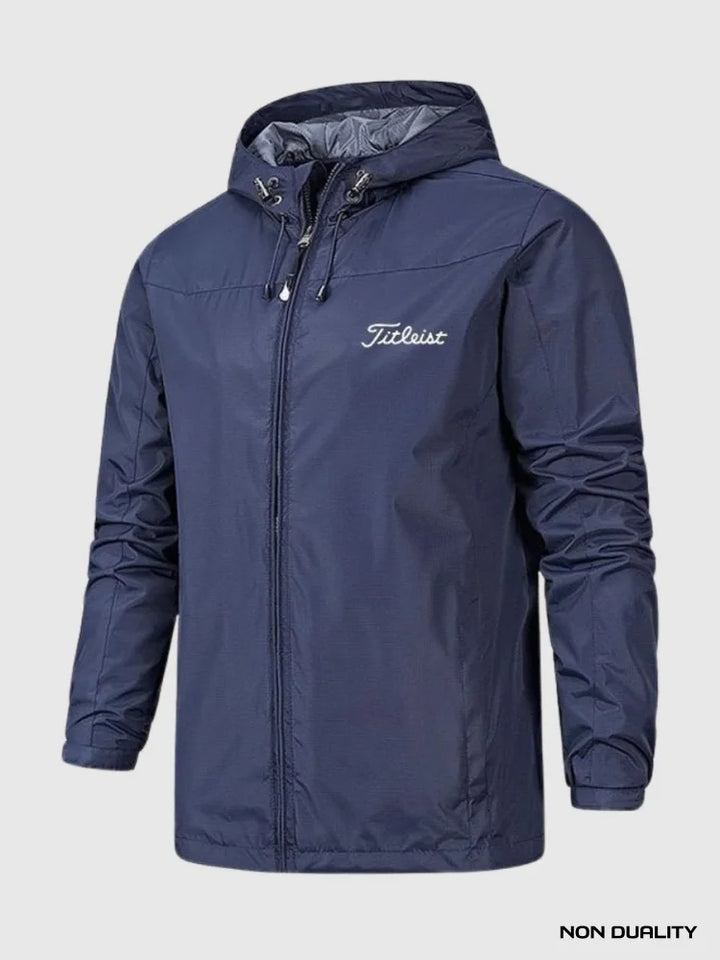 Non Duality X Titleist Waterproof Jacket Dark Blue / S