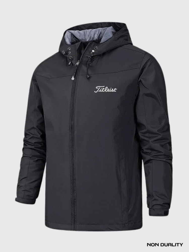 Non Duality X Titleist Waterproof Jacket Black / S