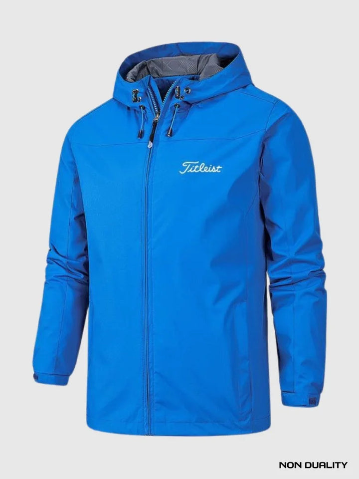 Non Duality X Titleist Waterproof Jacket Blue / S