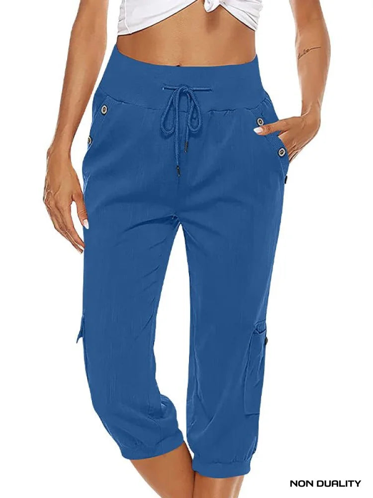 Diana - Relaxte Broek Blauw / S