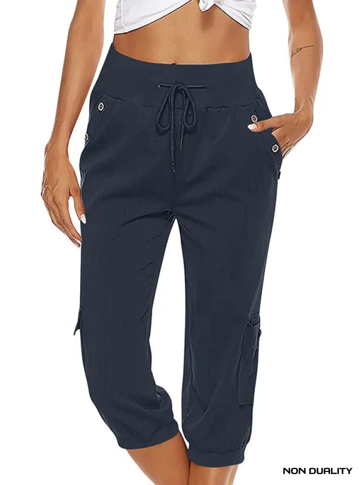 Diana - Relaxte Broek Donker Blauw / S