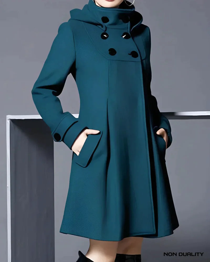 Non Duality | Elegance Luxe Coat Groen / S