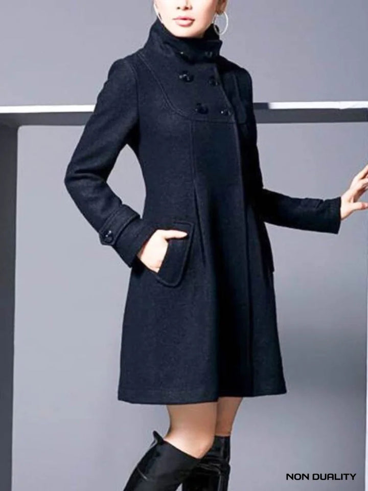 Non Duality | Elegance Luxe Coat Zwart / S