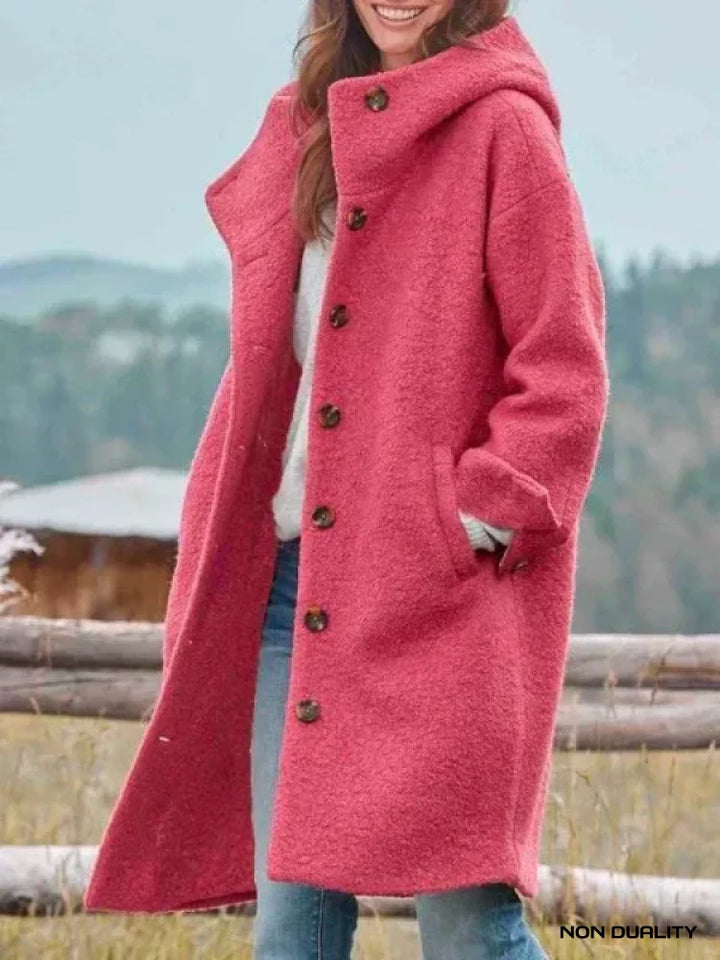 Non Duality | Alpine Woolen Coat Roze / Xs