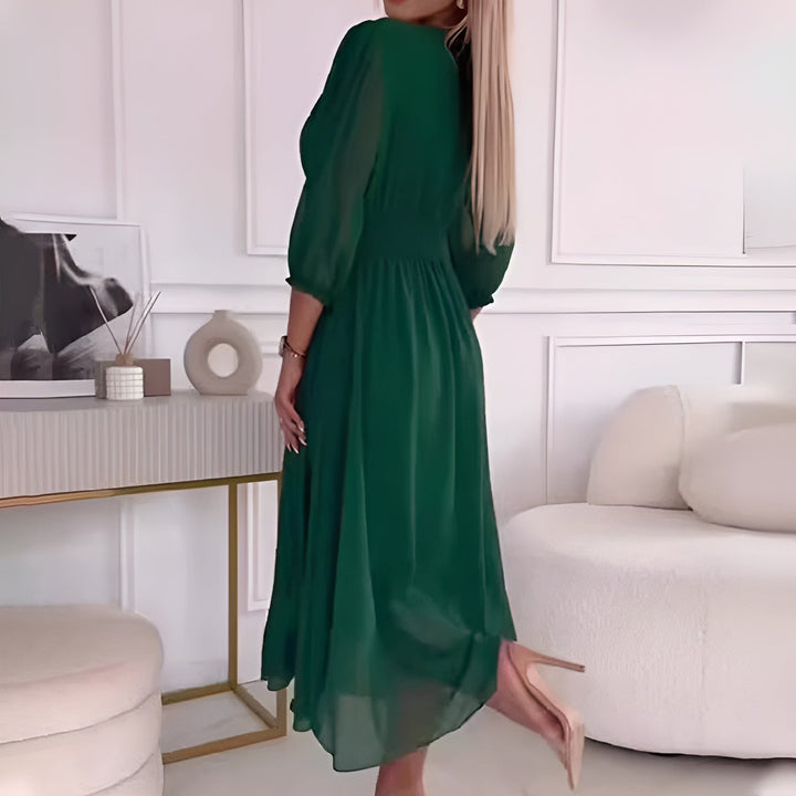 Isla™ | Light Silky Chiffon Dress