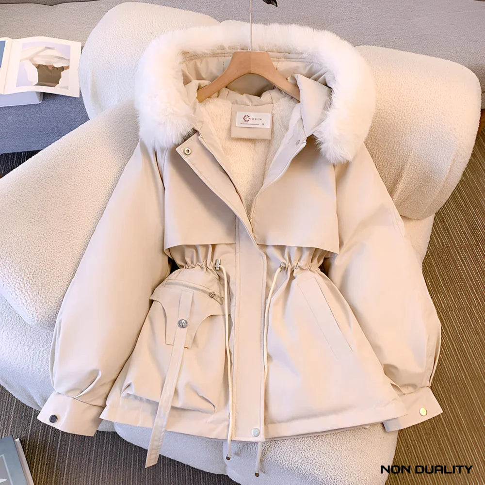 Non Duality | Plush Warmth Coat White / S