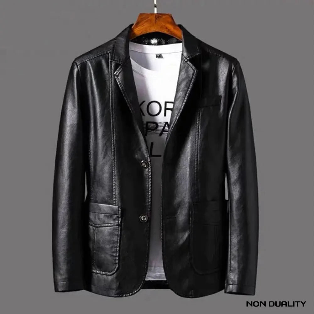 Non Duality | Classic Leather Jacket Black / M Jackets