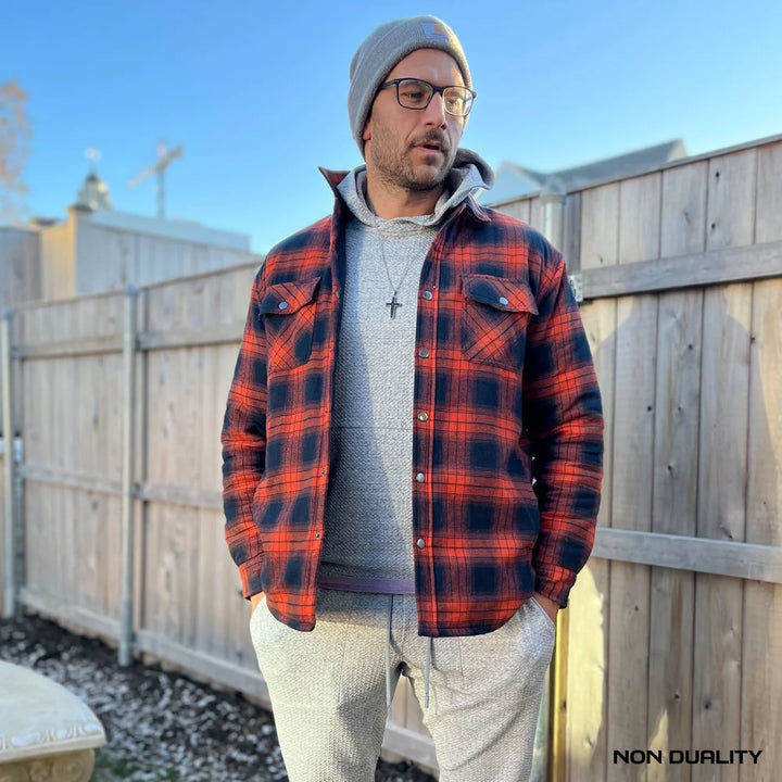 Non Duality | Quilted Flannel Shirt