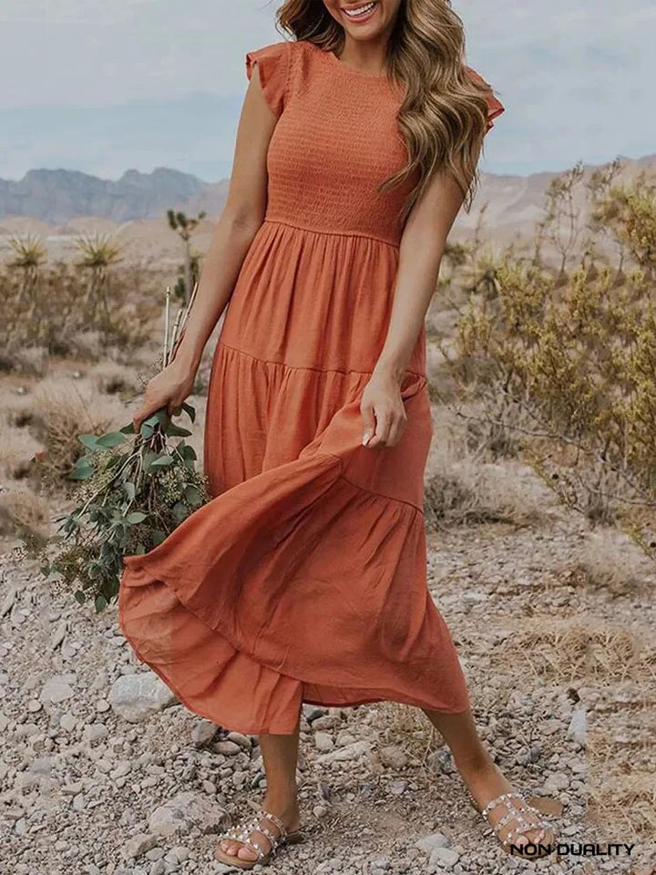 Non Duality | Oasis Daydream Dress Oranje / S