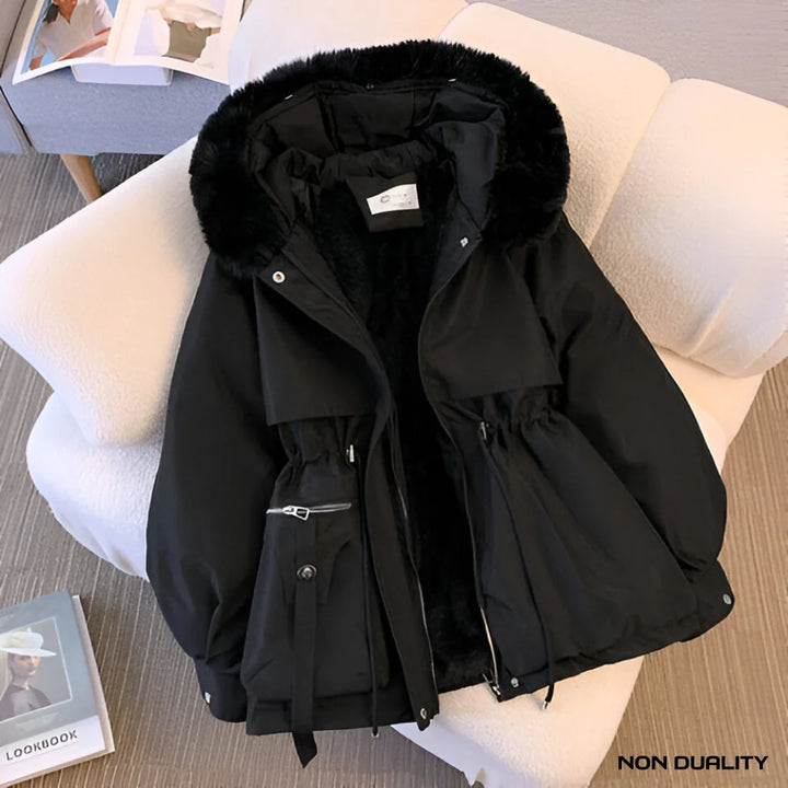 Non Duality | Plush Warmth Coat Black / S