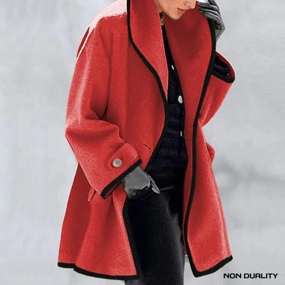 Non Duality | Trench Coat Red / S