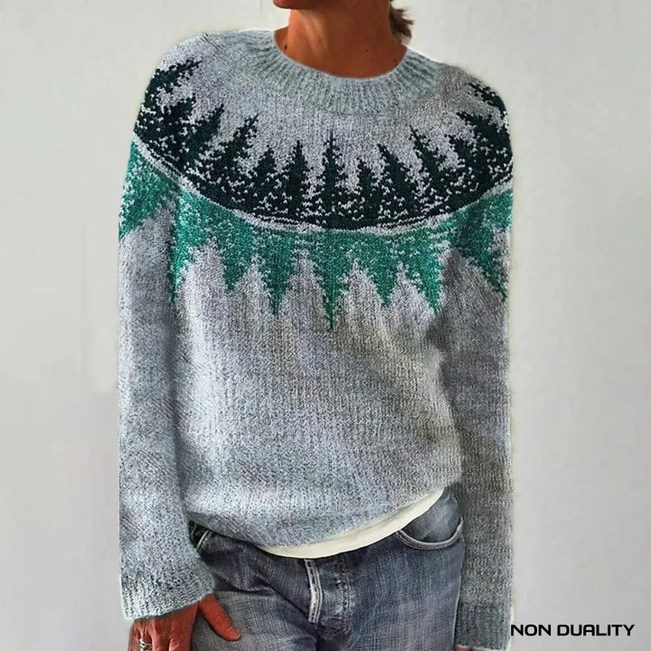 Non Duality | Fair Isle Sweater Blue / S Clothing