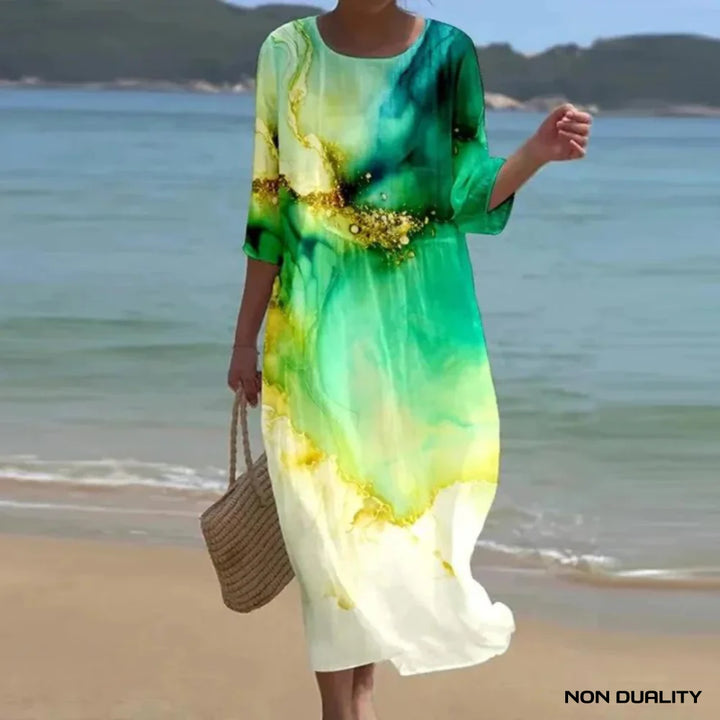 Non Duality | Sea Breeze Dress Groen / S