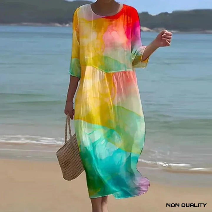 Non Duality | Sea Breeze Dress Regenboog / S