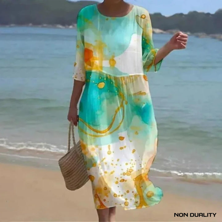 Non Duality | Sea Breeze Dress Zonnig Blauw / S