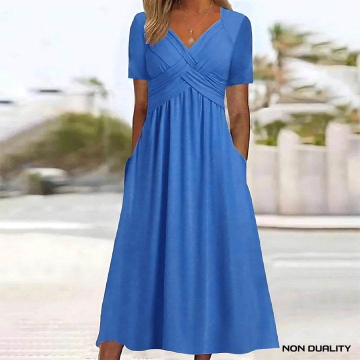 Non Duality | Serenity Dress Blauw / S