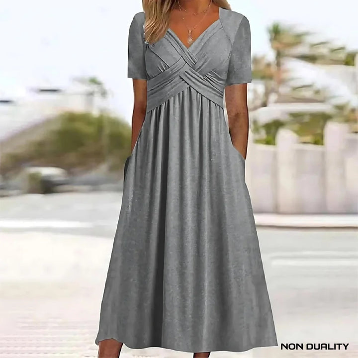 Non Duality | Serenity Dress Grijs / S