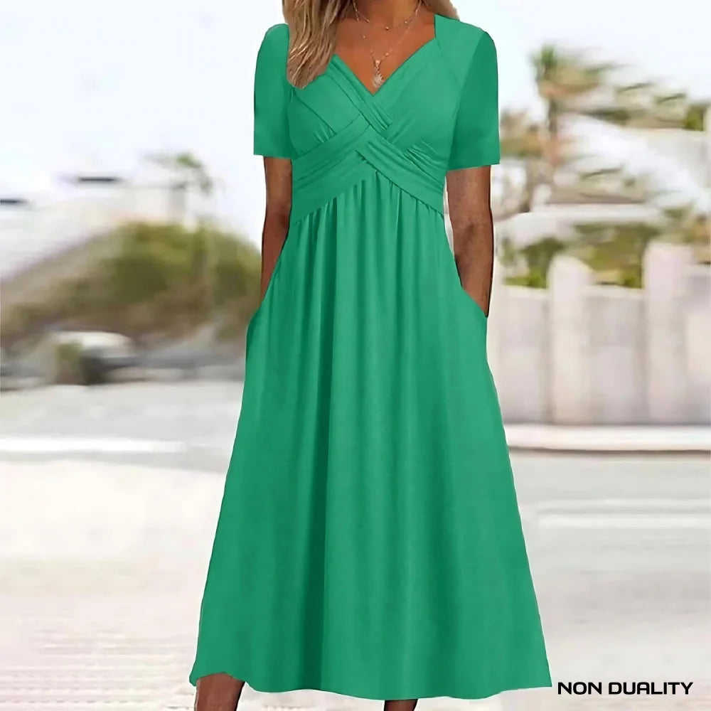 Non Duality | Serenity Dress Groen / S