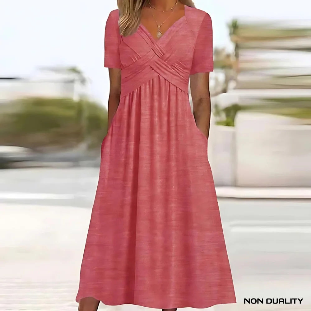 Non Duality | Serenity Dress Roze / S