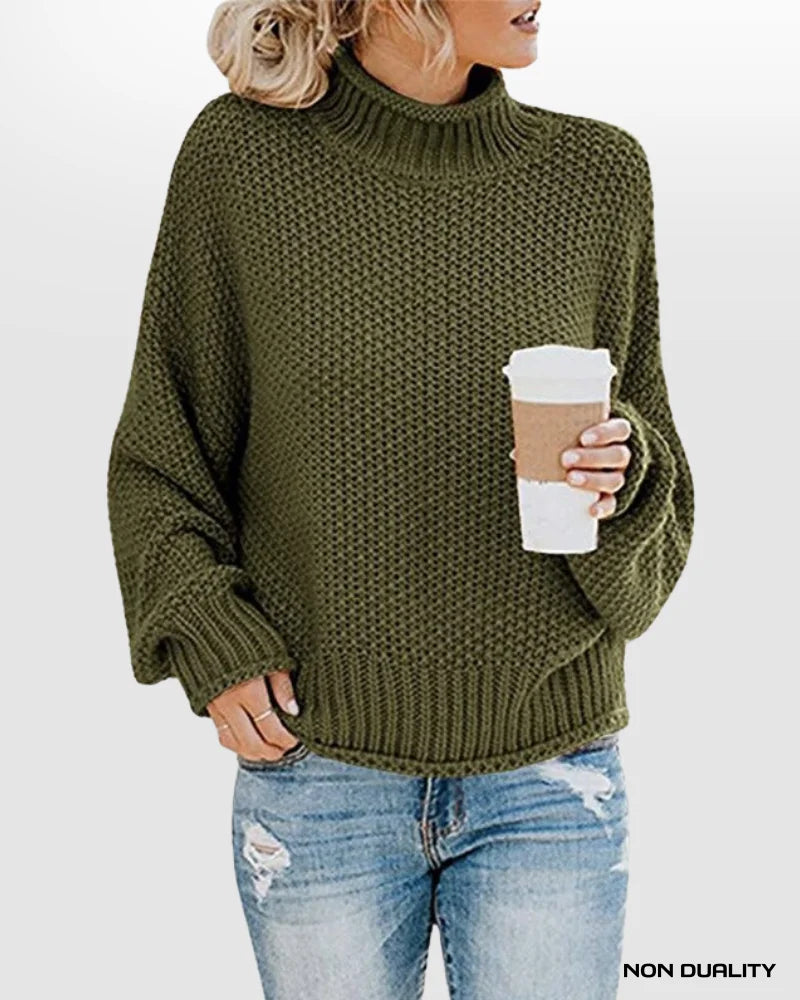 Non Duality | Cozy Turtleneck Sweater