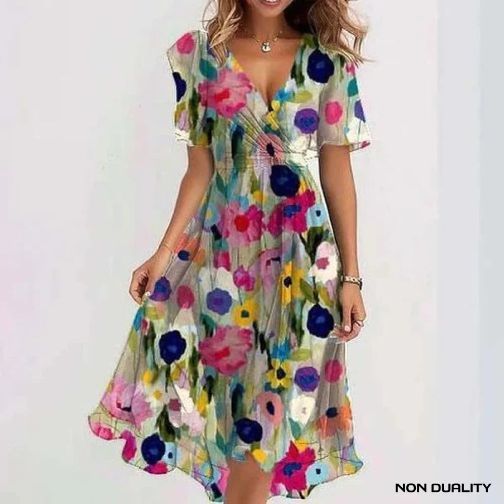 Non Duality | Soft Pastel Dress Zomer / S Zomerjurk Dames