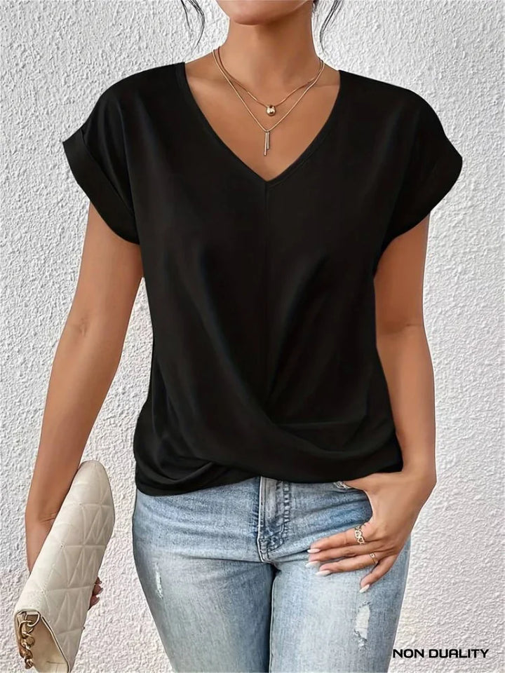 Non Duality | Soft Whisper Top Zwart / M Damenbekleidung