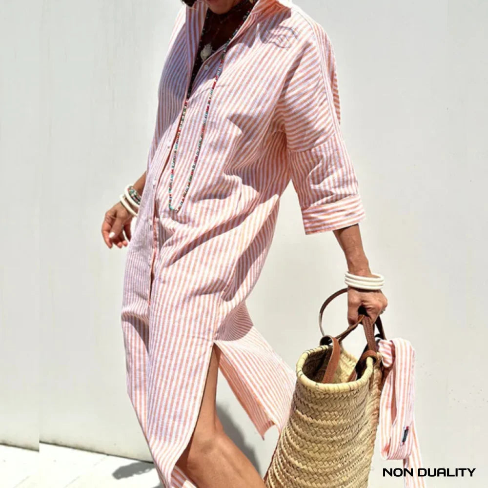 Non Duality | Striped Coastal Dress