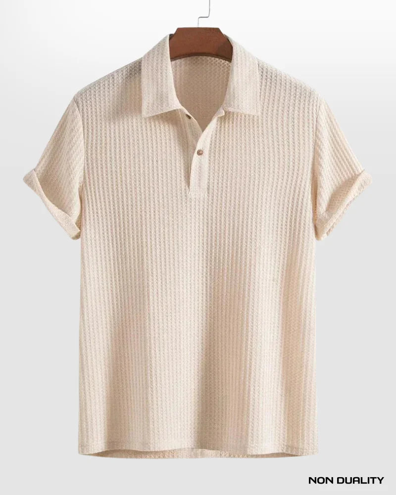 Non Duality | Waffle Knit Polo 1556-R